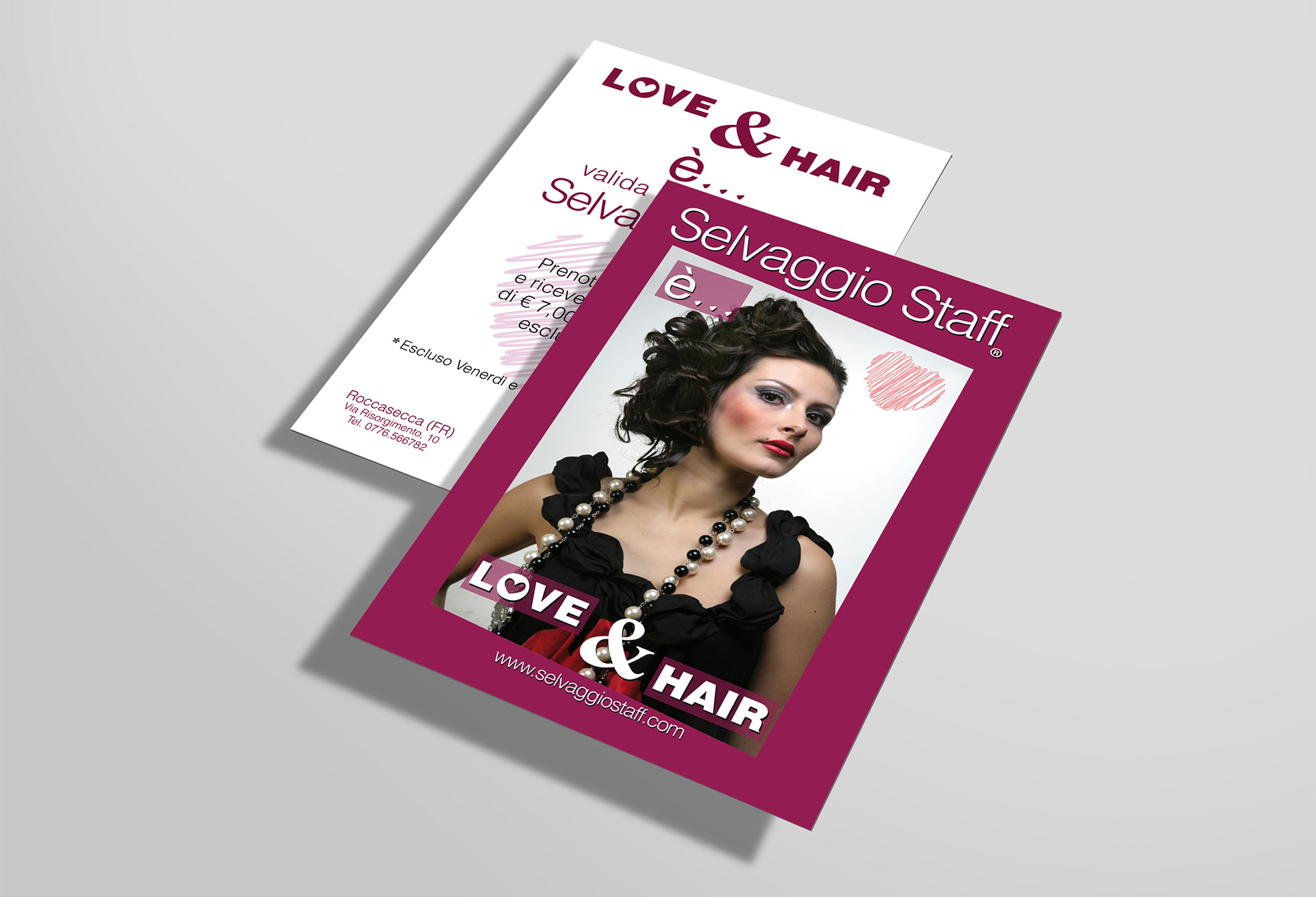 Volantino, Flyer Hair Woman
