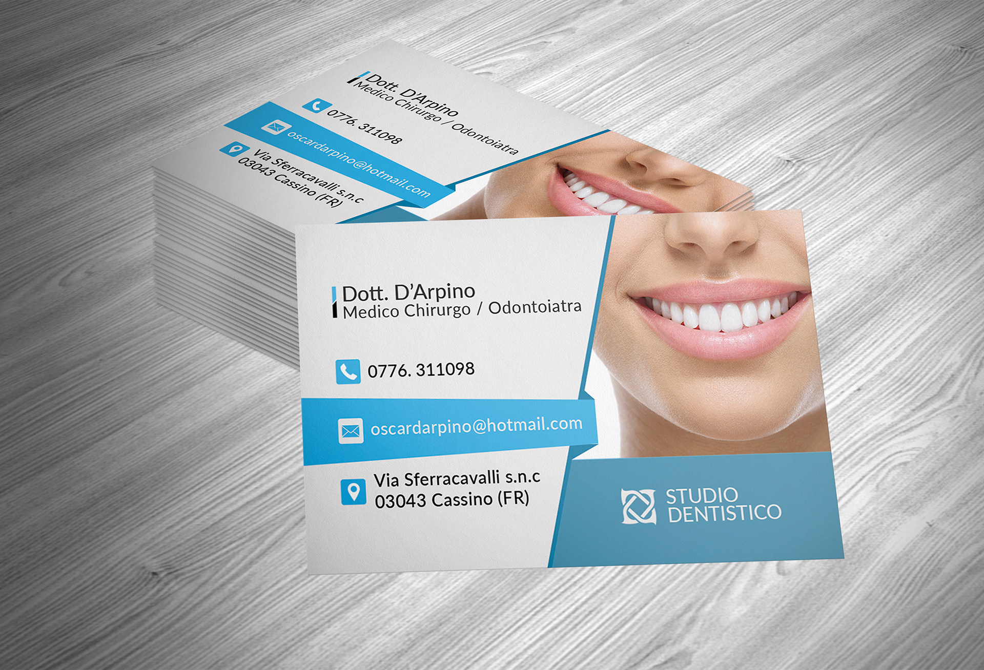 Biglietto da visita dentista
