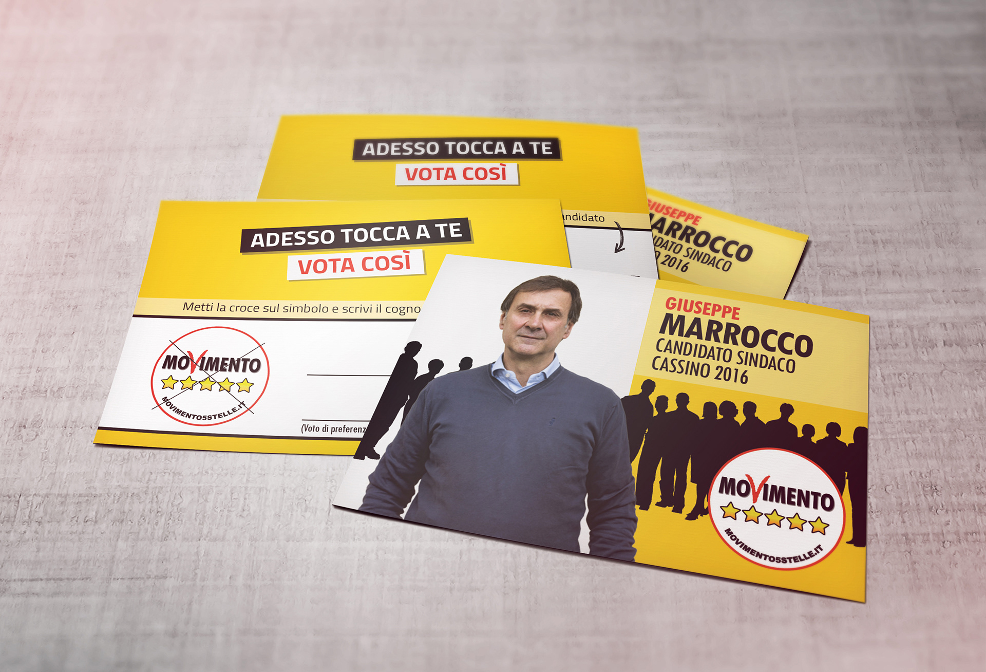 Santini elettorali movimento 5 stelle