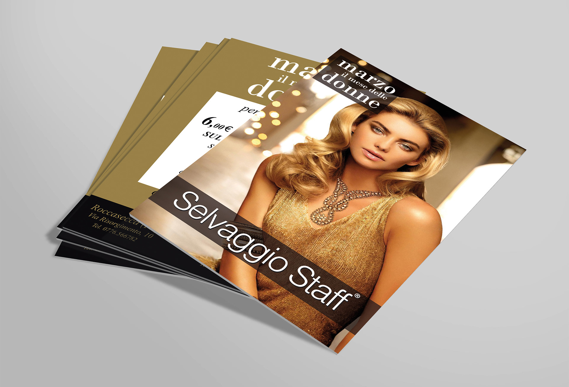 Flyer, Volantino, Marzo Donne