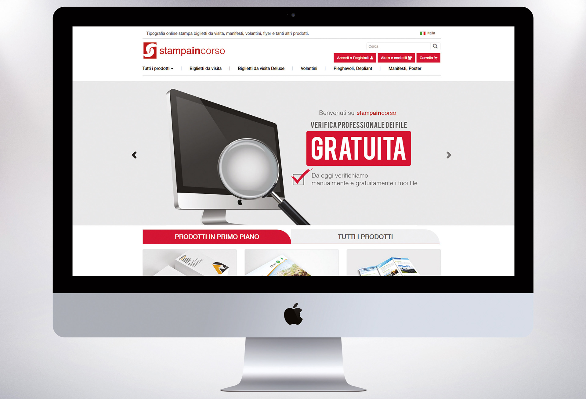 e-commerce, tipografia online