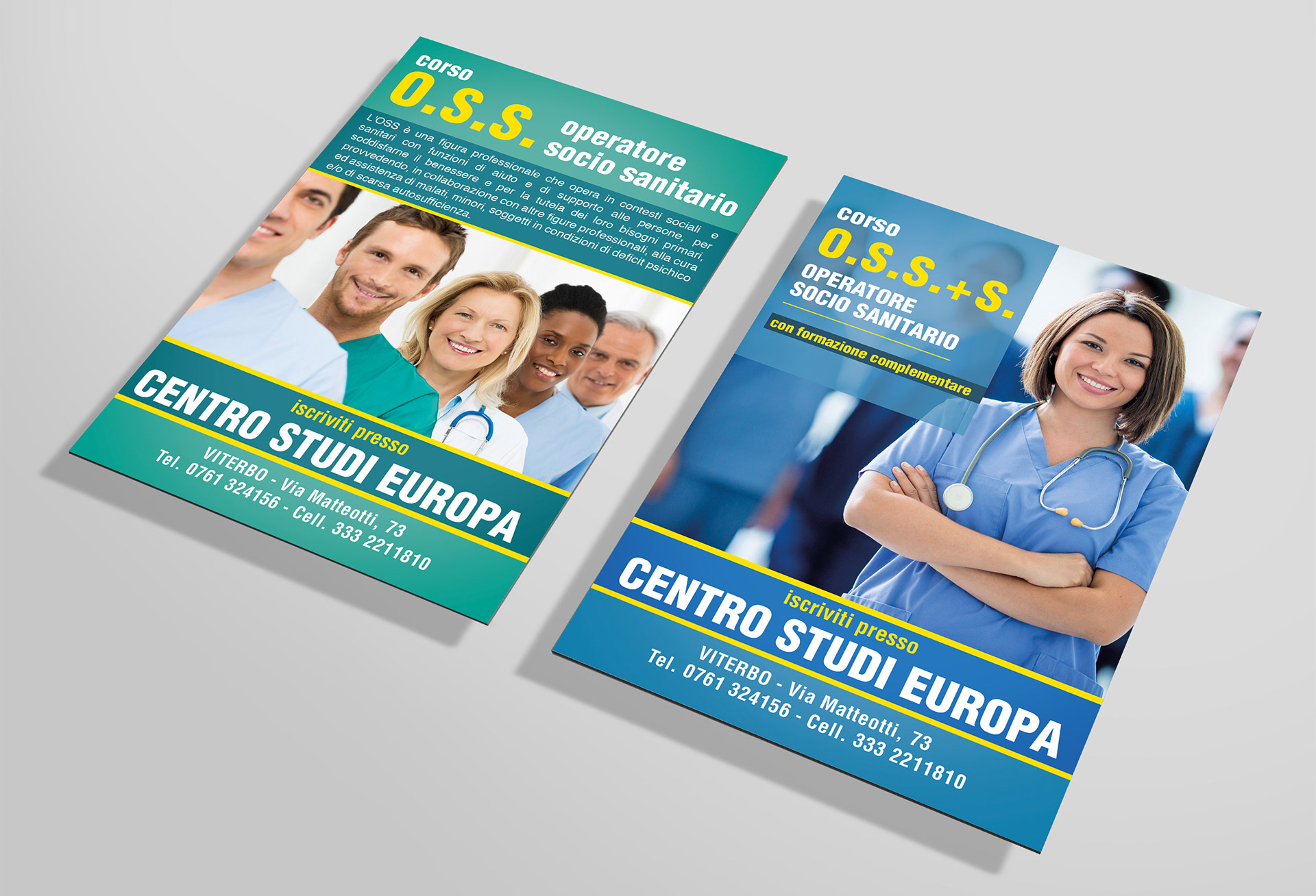 Flyer, Volantino, OSS, scuola privata