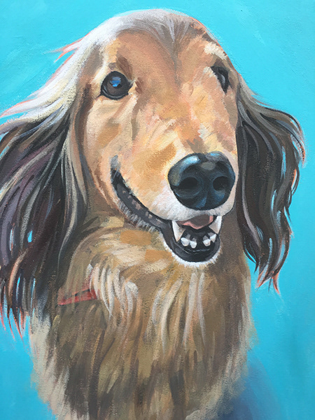 DIBGY - 36 cm x 46 cm - (SOLD)