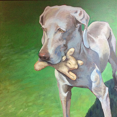 CASEY - 76 cm x 76 cm - (SOLD)