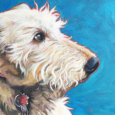 AMI - 31 cm x 26 cm - (SOLD)