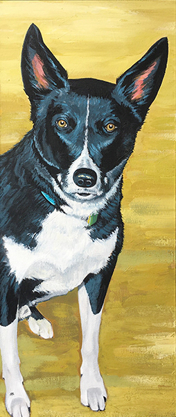 ELVIS - 33 cm x 79 cm - (SOLD)