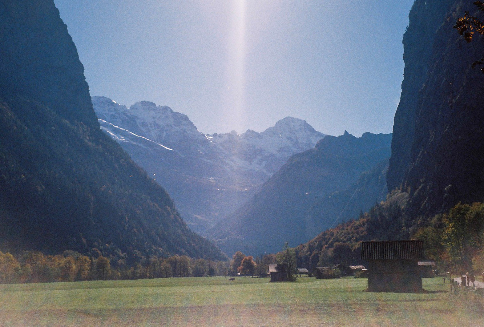 Lauterbrunnen, outubro de 2025. Fotografia analógica.