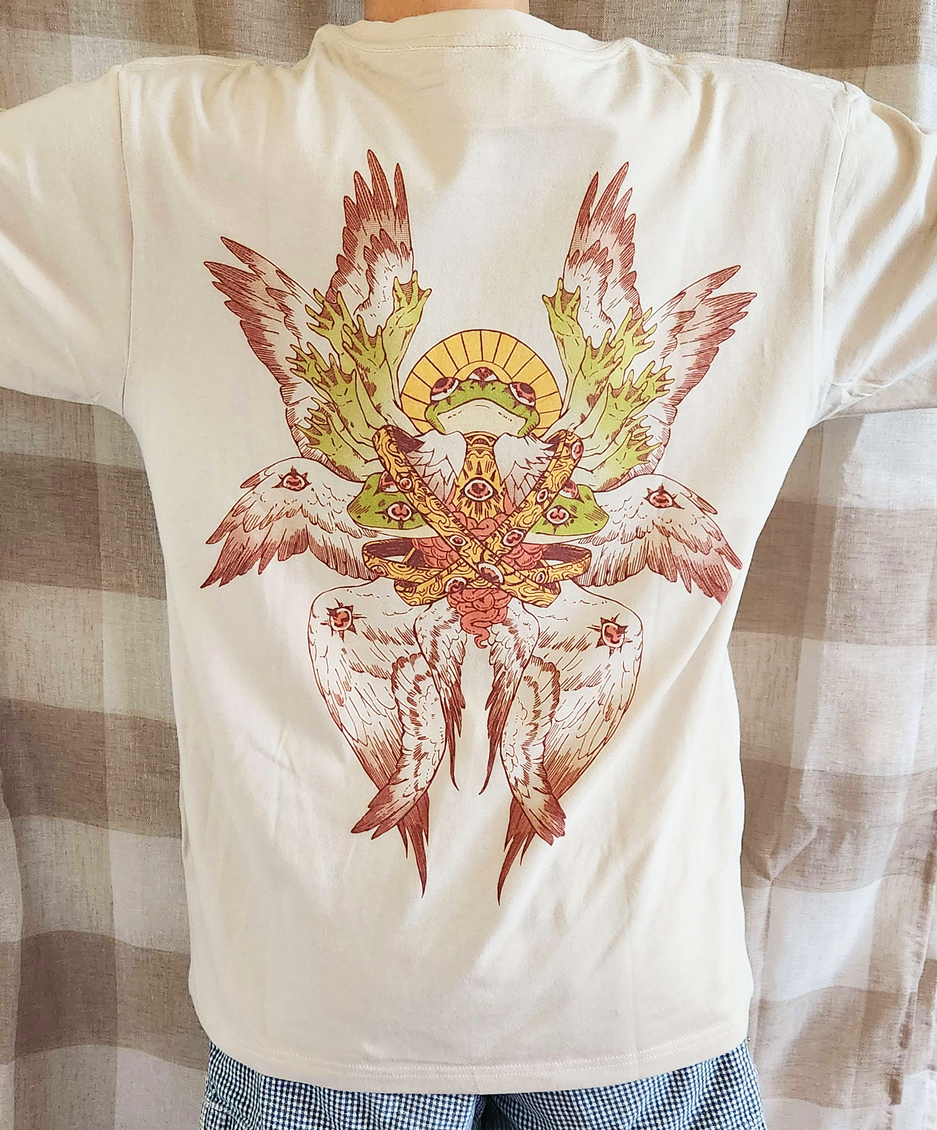 biblically accurate frog (back)