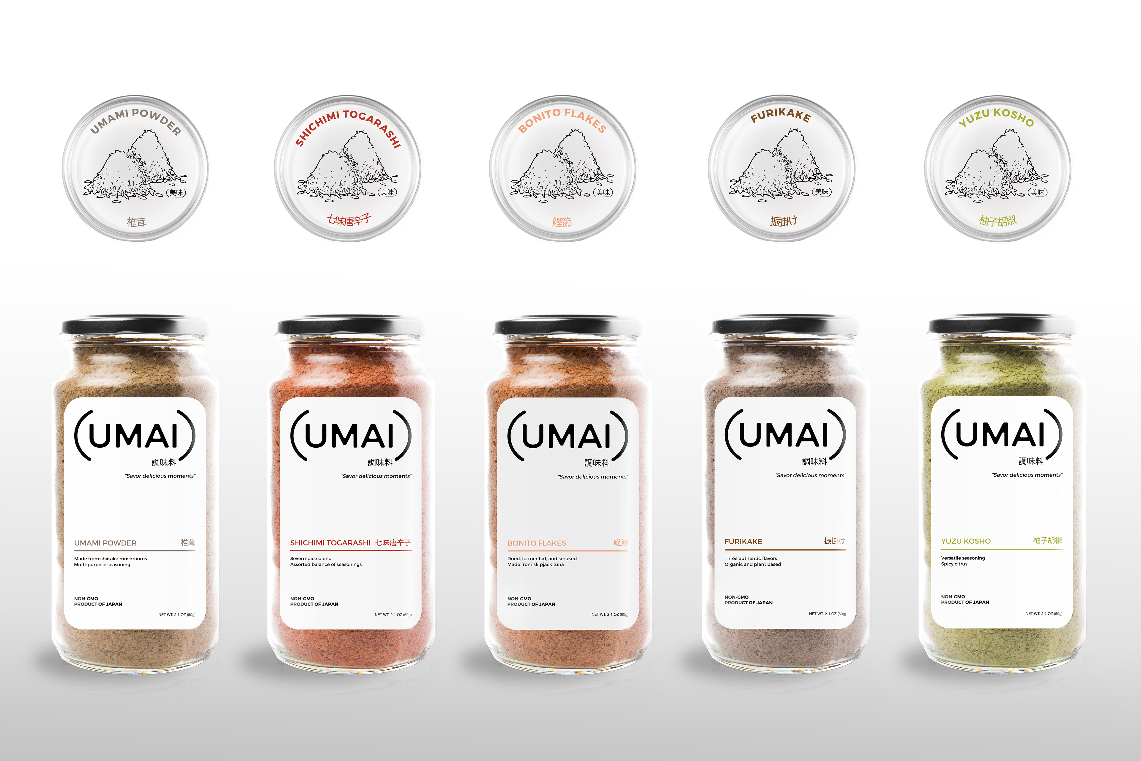 Bottle Labels: 3.17 x 1.72 inches, Bottle Top: 1.5 x 1.5 inches