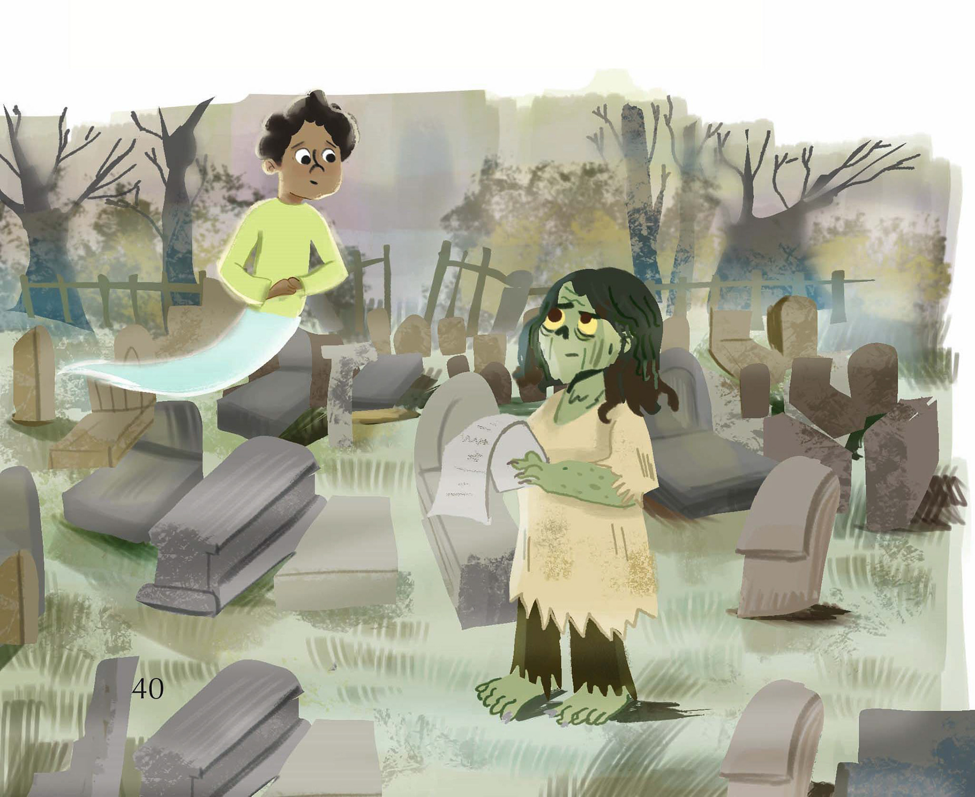 Chapter book illustration for early readers. Taj tremble and the Evil eyes by Ayesha and illustrated by Santhya shenbagam Radhakrishnan