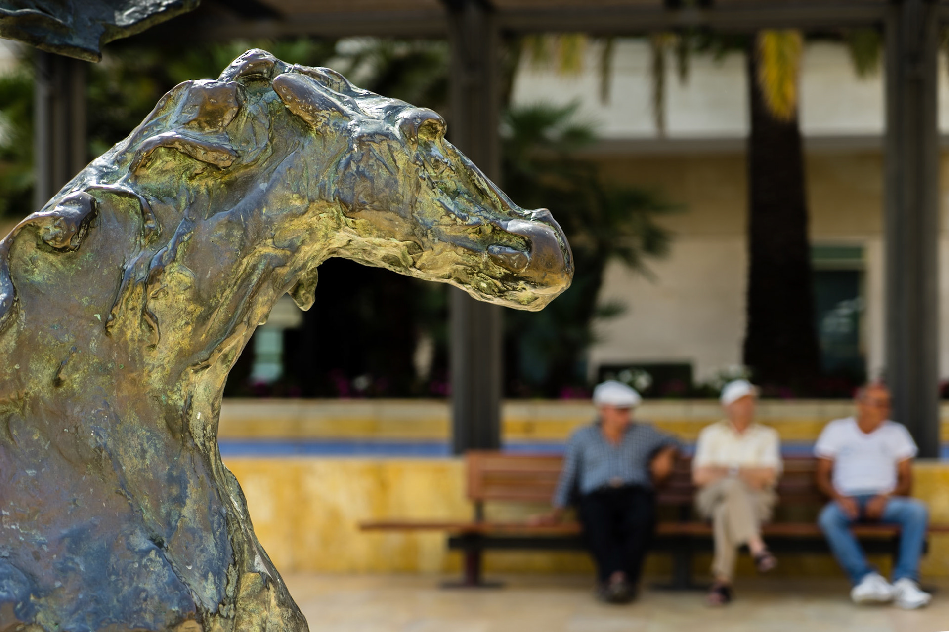 Bronze sculpture by Salvador Dali in Marbella City