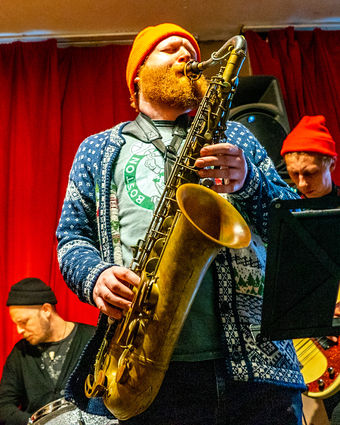 Ned Ferm, American jazz saxophonist, living in Copenhagen, Denmark