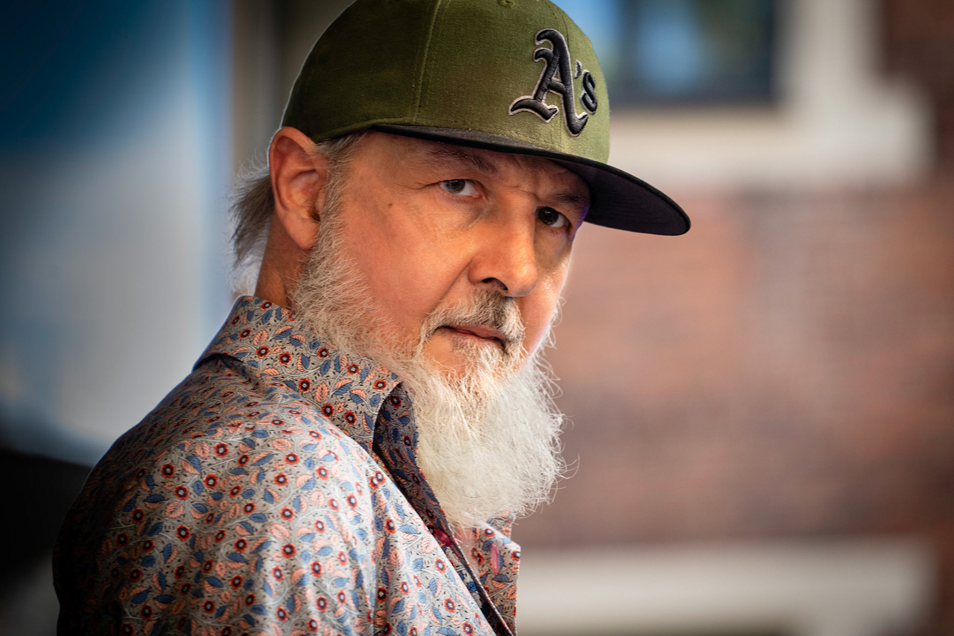 Danish musician Aske Jacoby during Copenhagen Jazz Festival on Balders Plads (Balder's Square), Copenhagen