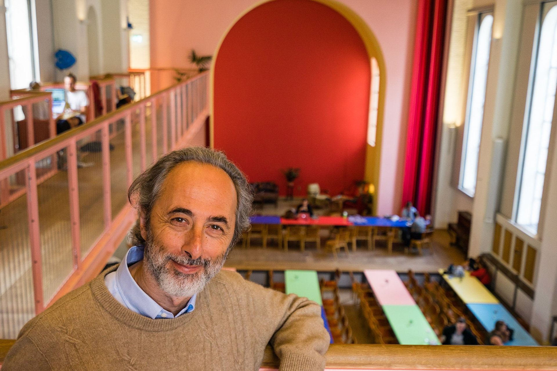 Lennart Lajboschitz, founder of Flying Tiger retail chain and creator of Absalon community house, Copenhagen, Denmark