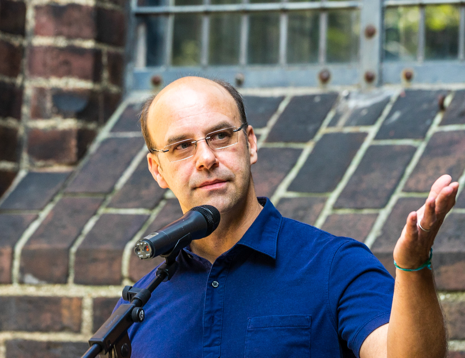 Andreas Brøgger, leder af Nikolaj Kunsthal  / Andreas Brogger, director of Nikolaj Kunsthal, Copenhagen