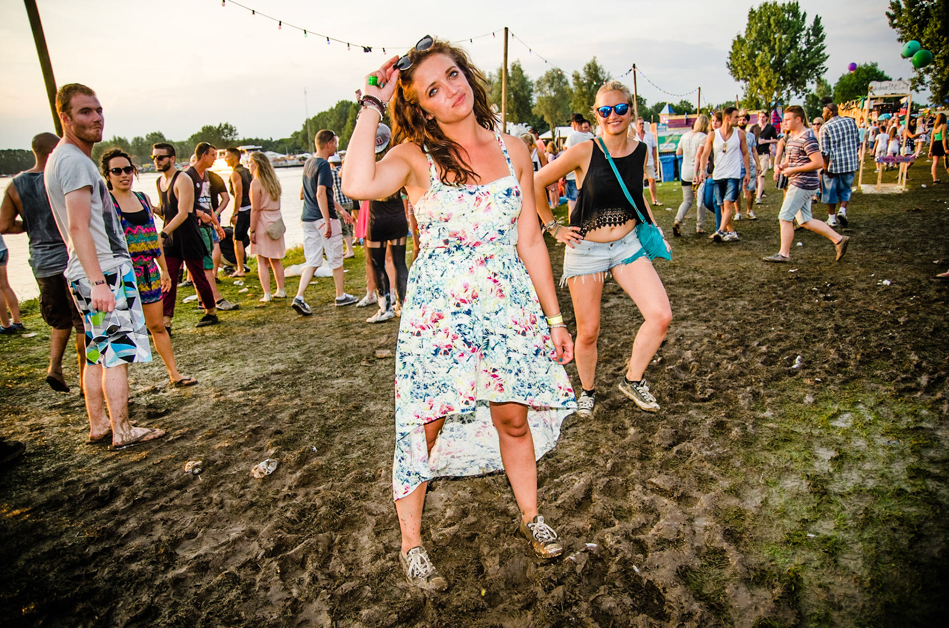 Sfeerfoto's tijdens het Solar Weekend festival, Roermond 2-8-2014