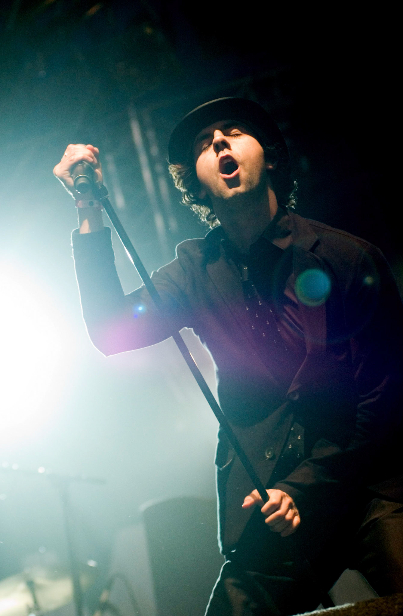 Maximo Park  live tijdens Pinkpopfestival, Landgraaf 27-05-2007