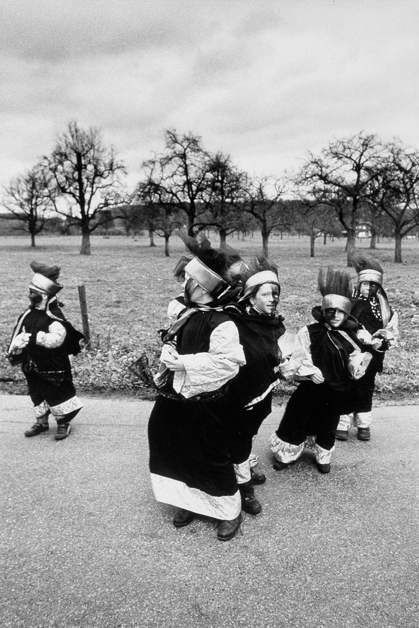 Carnavalsoptocht in Rijckholt, 11-2-2002