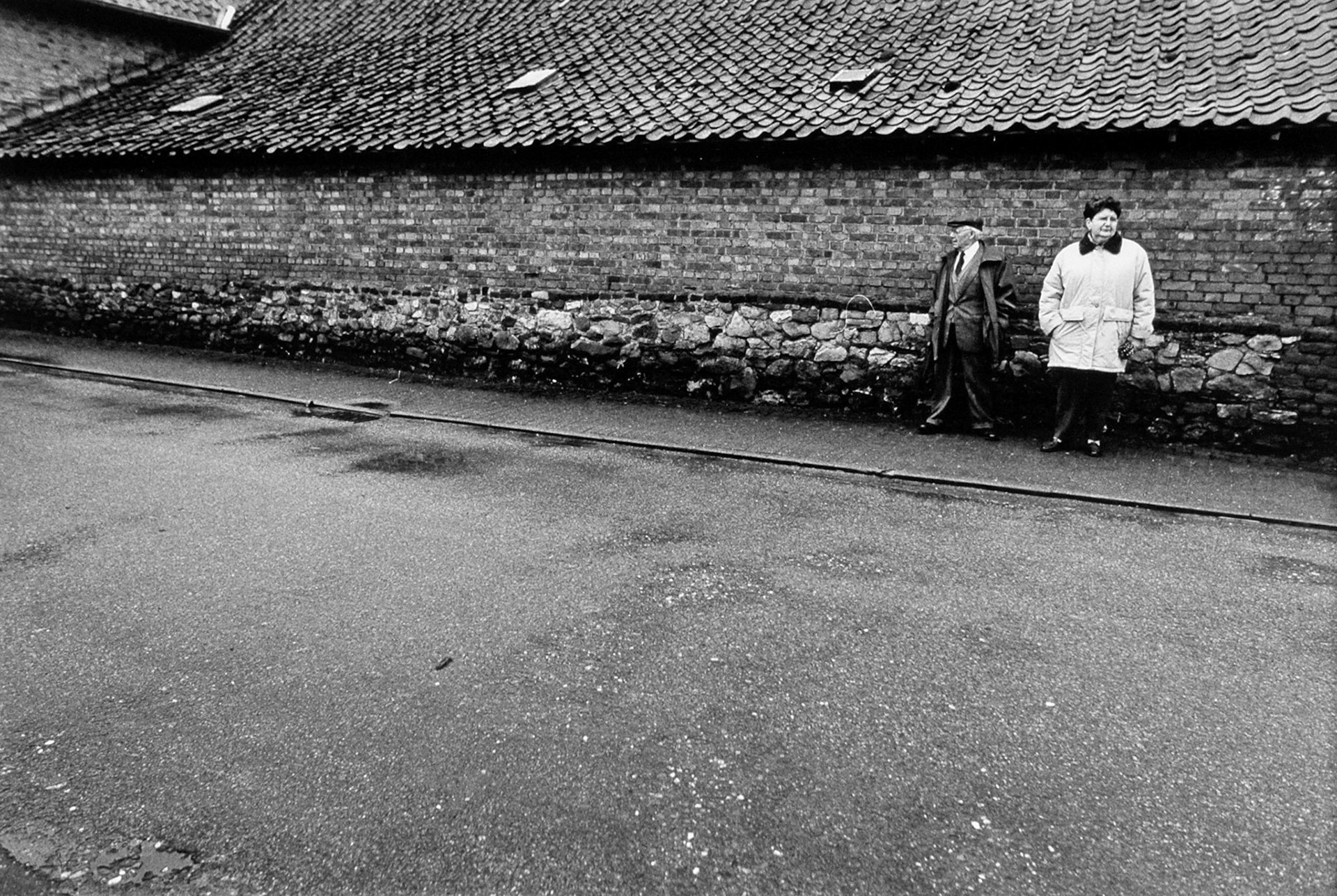 Een gat in de carnavalsoptocht in Mesh, 9-2-2002