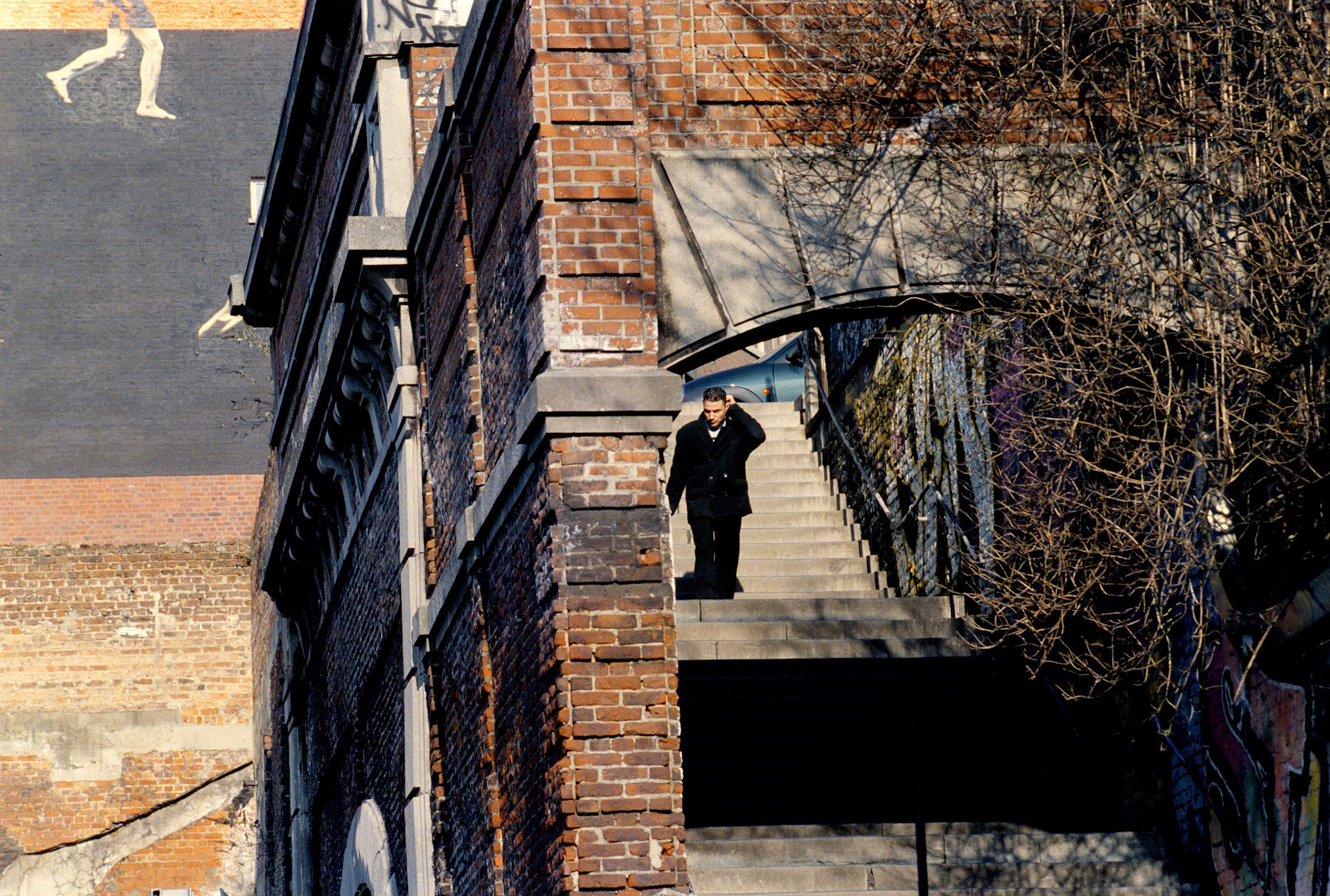 Spoorbrug, Luik Jan. 2003