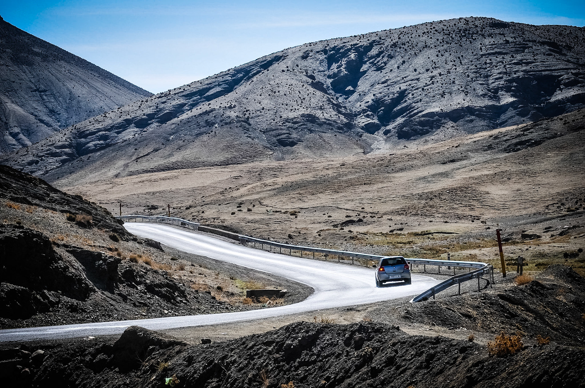 Onderweg naar Benhaddou, Marokko 2013