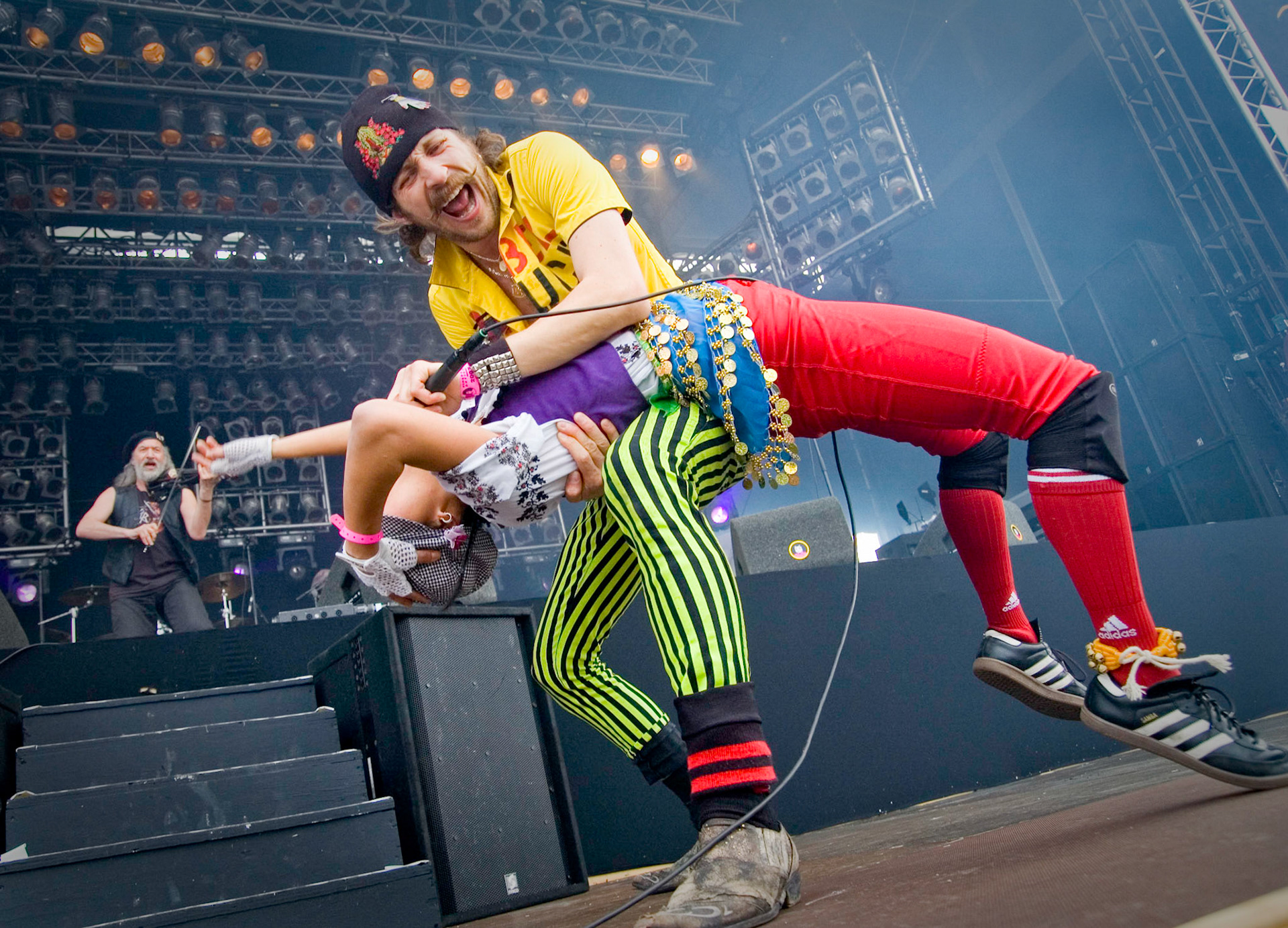 Gogol Bordello at Pinkpopfestival, Landgraaf 27-05-2007