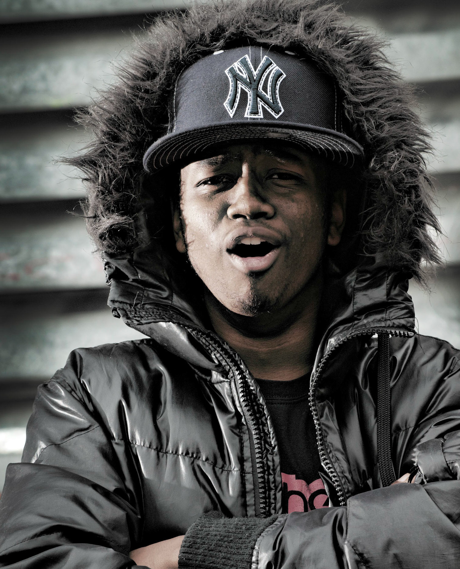 Braz, fotoshoot voor het Popsport project, Eindhoven 14-4-2011