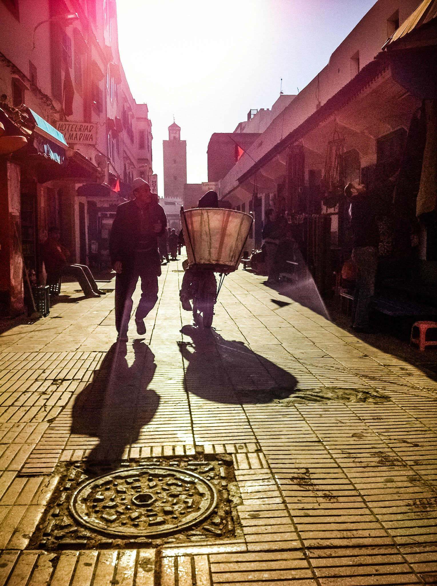 De straten van Essaouira, Marokko 2013