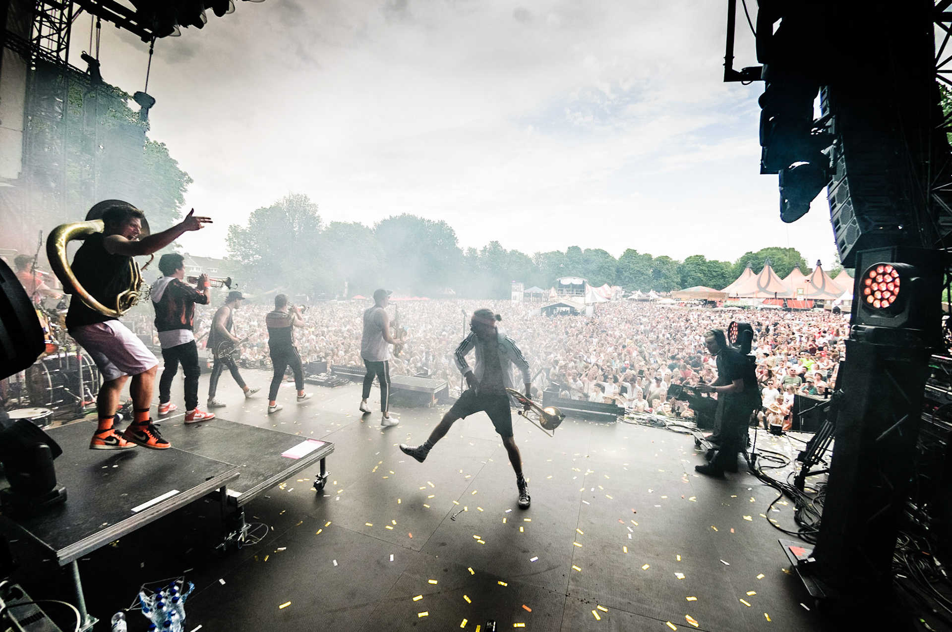 Querbeat tijdens ParkCity Live, Heerlen 30-6-2019