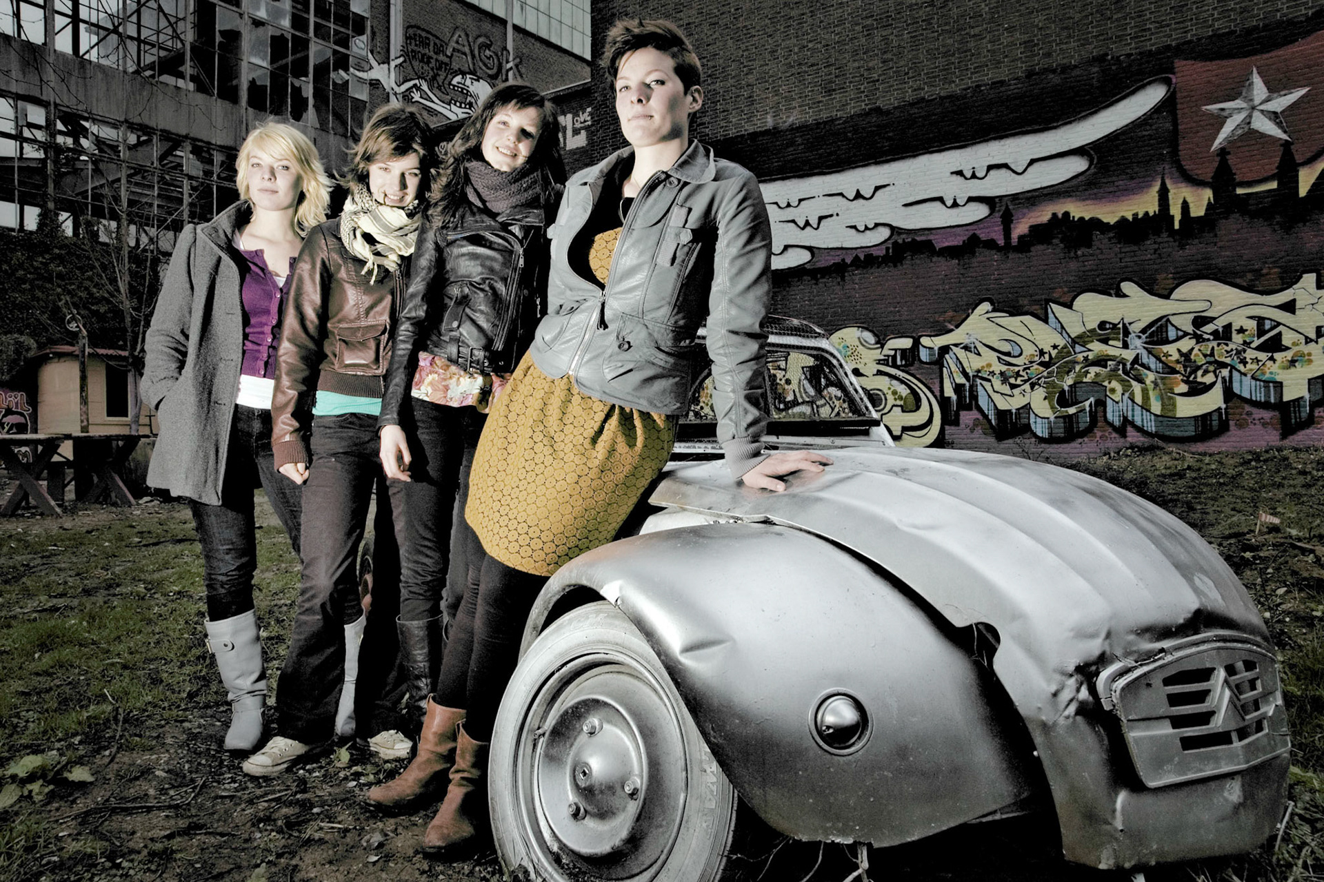 Poppy field, fotoshoot voor Popsport project 1 maart 2008