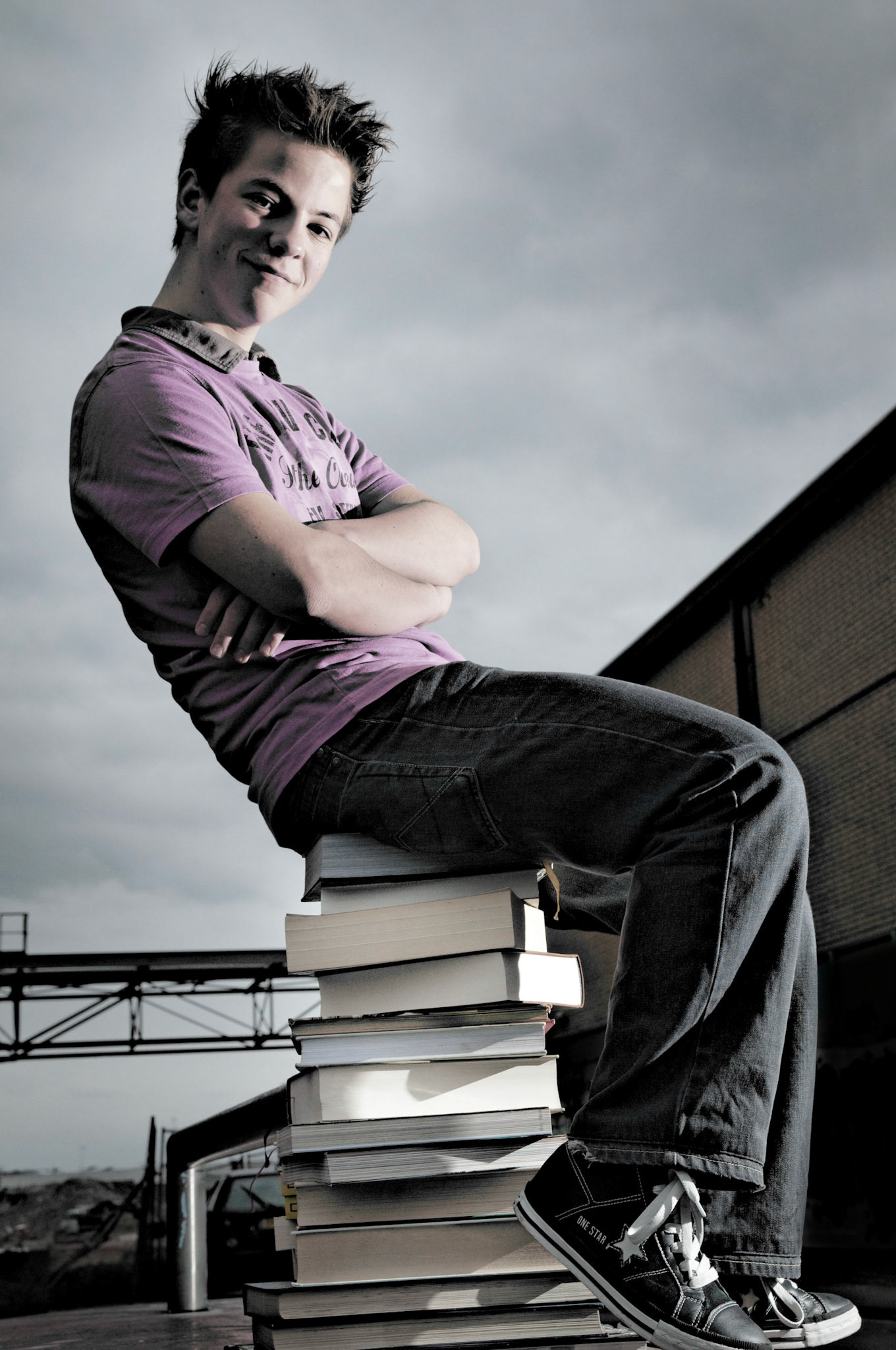 Ykwinno Hensen, Taal. PR campagne Kunstbende Eindhoven, 29-11-2009.