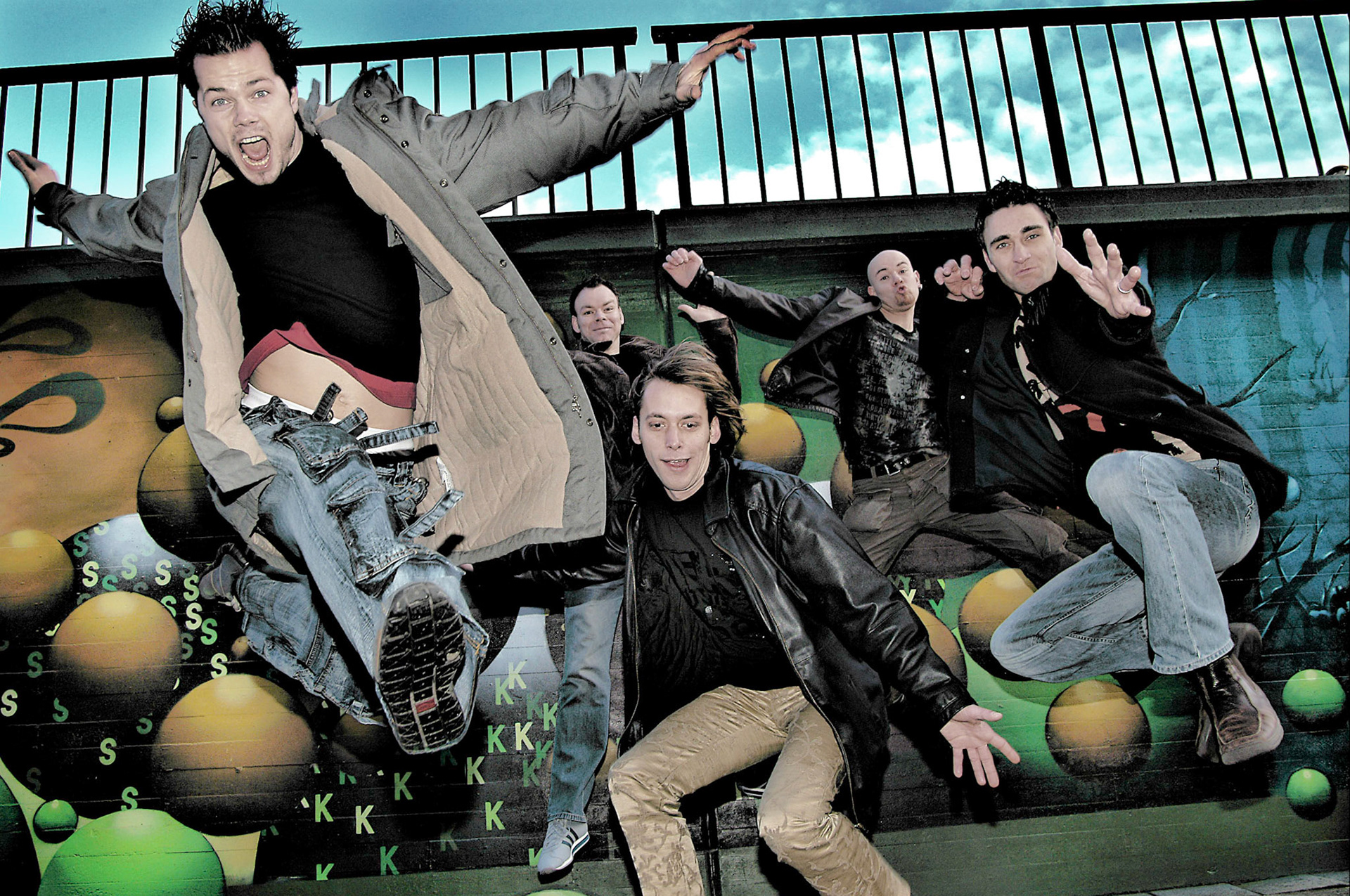 MonkeyTale fotoshoot voor SPL, Venlo 27-12-2003