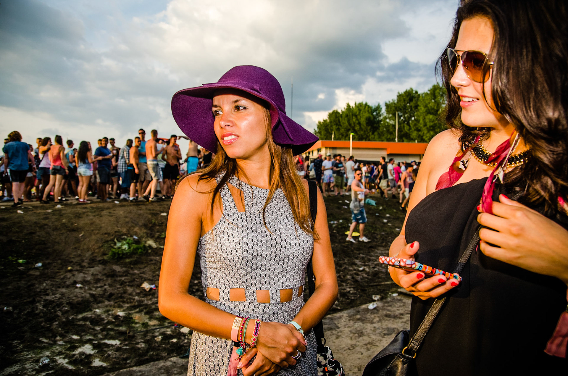 Sfeerfoto's tijdens het Solar Weekend festival, Roermond 2-8-2014