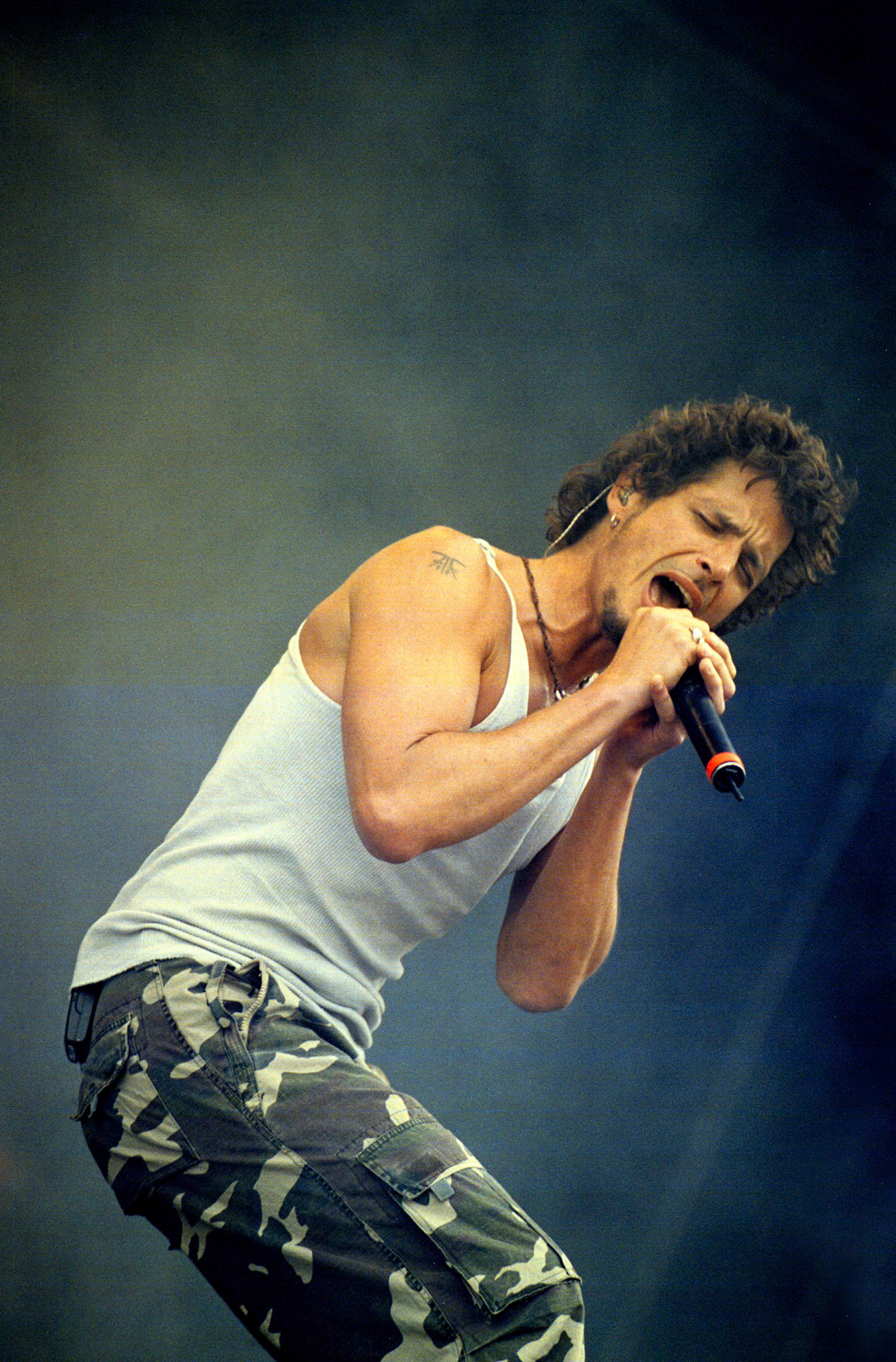 Audioslave, ex-Soundgarden frontman  Chris Cornell live op Pinkpop 2003