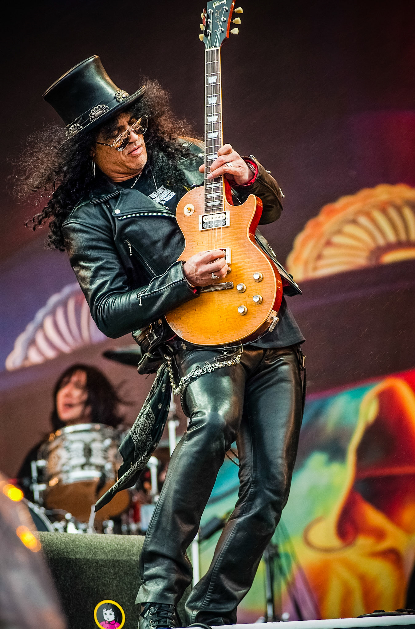 Slash live tijdens Pinkpop, Landgraaf 30-5-2010