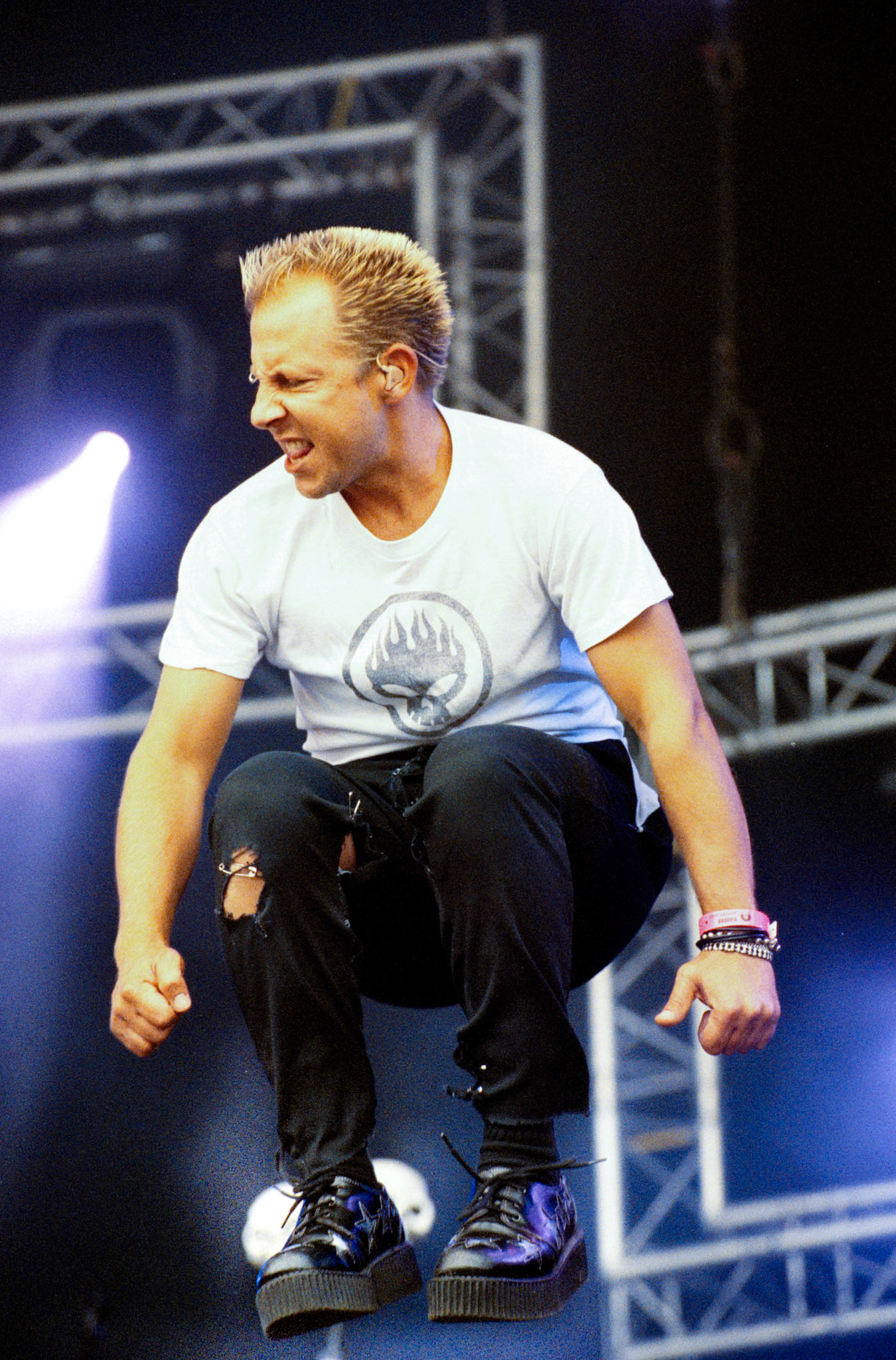 The Offspring live op Pinkpop 2001