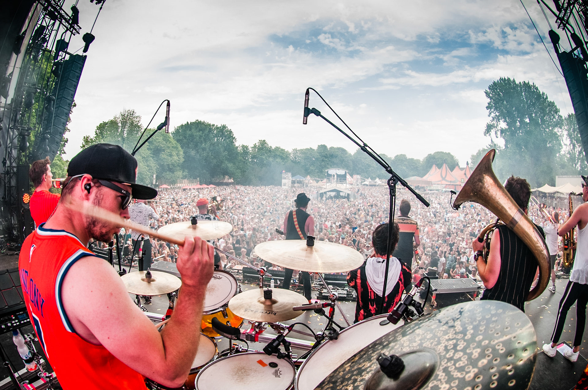 Querbeat tijdens ParkCity Live, Heerlen 30-6-2019