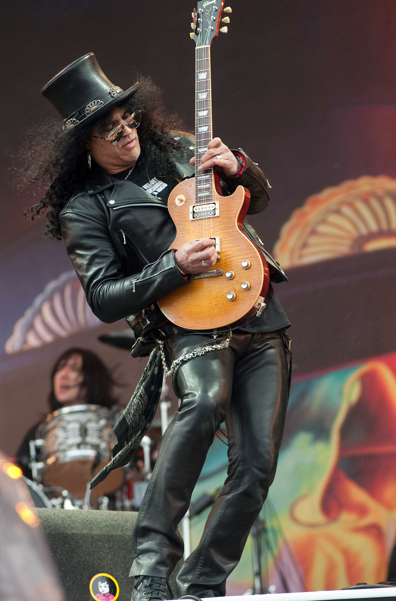 Slash live tijdens Pinkpop, Landgraaf 30-5-2010