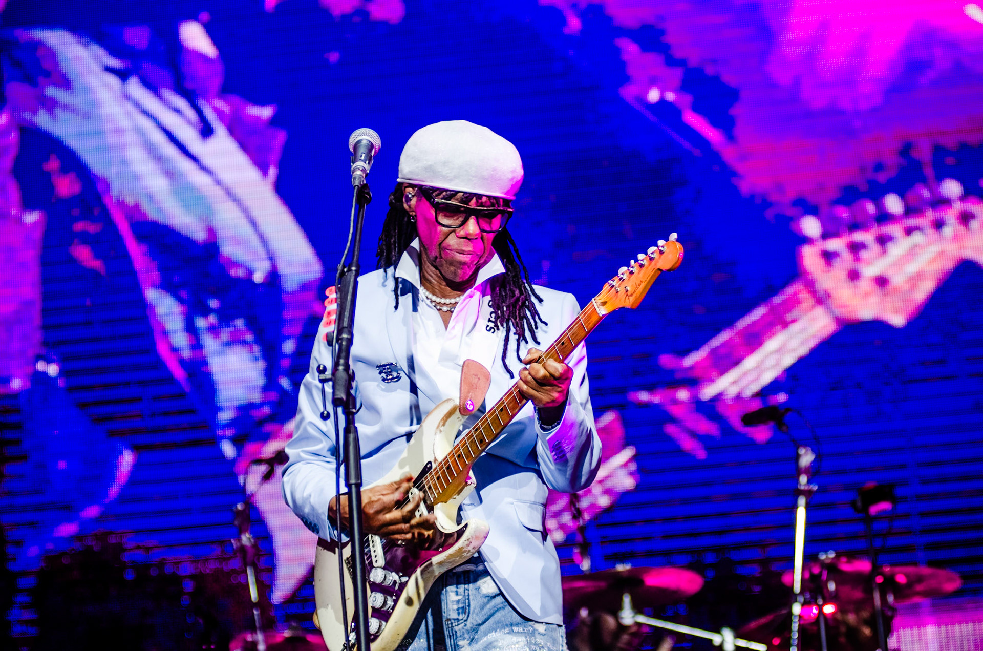 Nile Rodgers & Chic tijdens ParkCity Live 2024