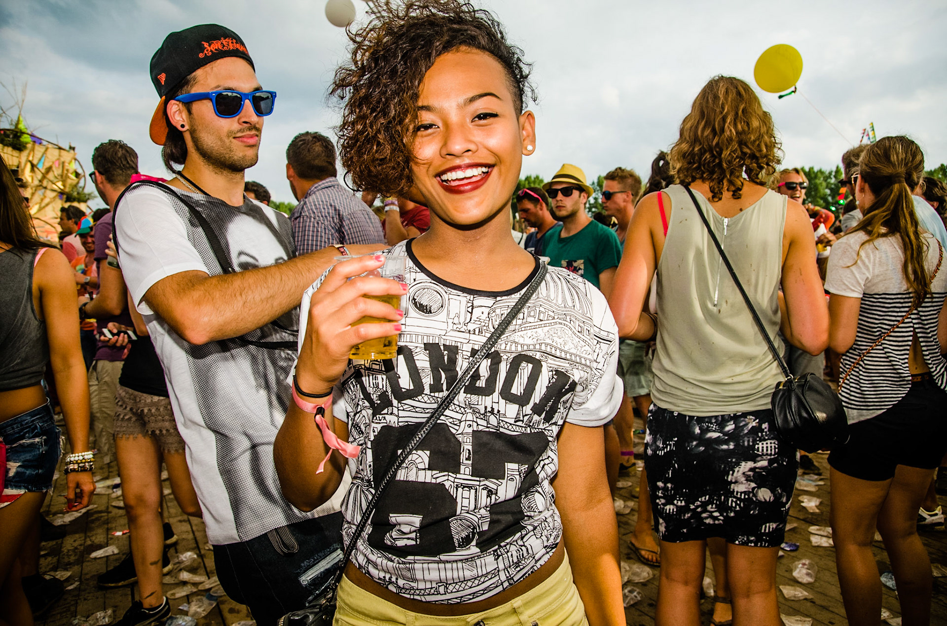 Sfeerfoto's tijdens het Solar Weekend festival, Roermond 2-8-2014