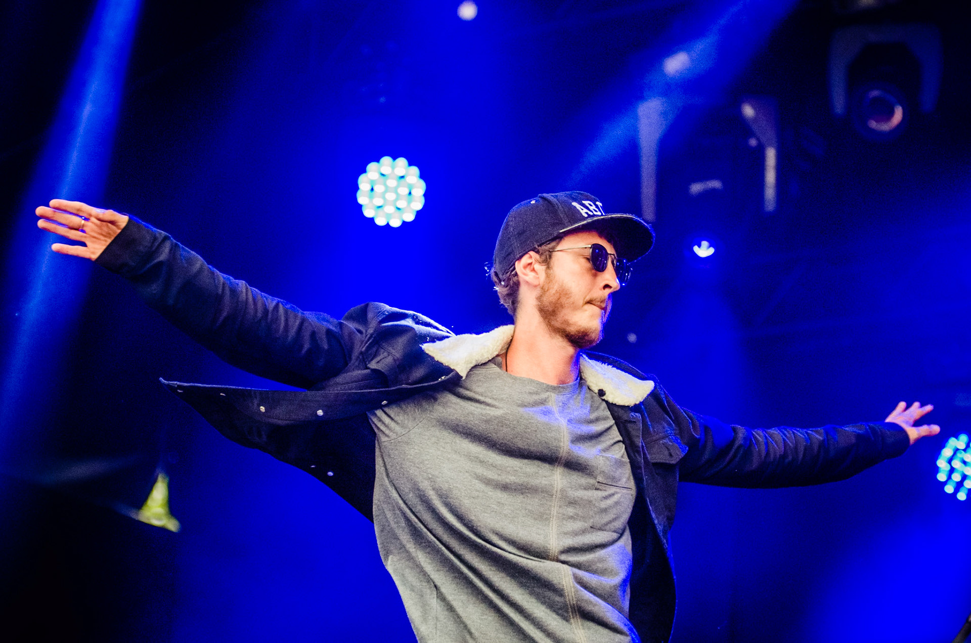 Oscar & The Wolf live op Bruis 2014, Maastricht 6 sept 2014