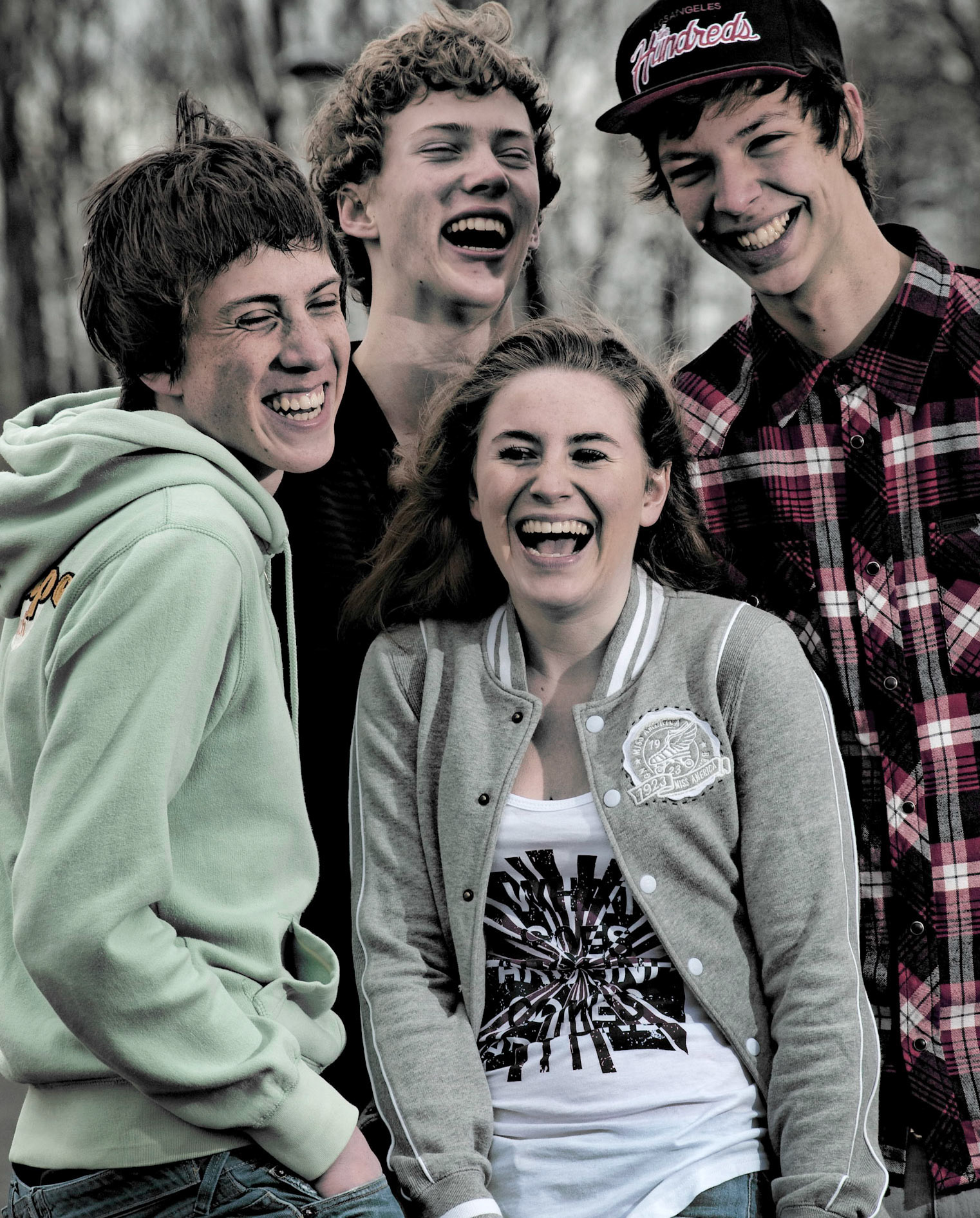 The Soulthings, fotoshoot voor Popsport project 2010, Dronthen, 13-3-2010.