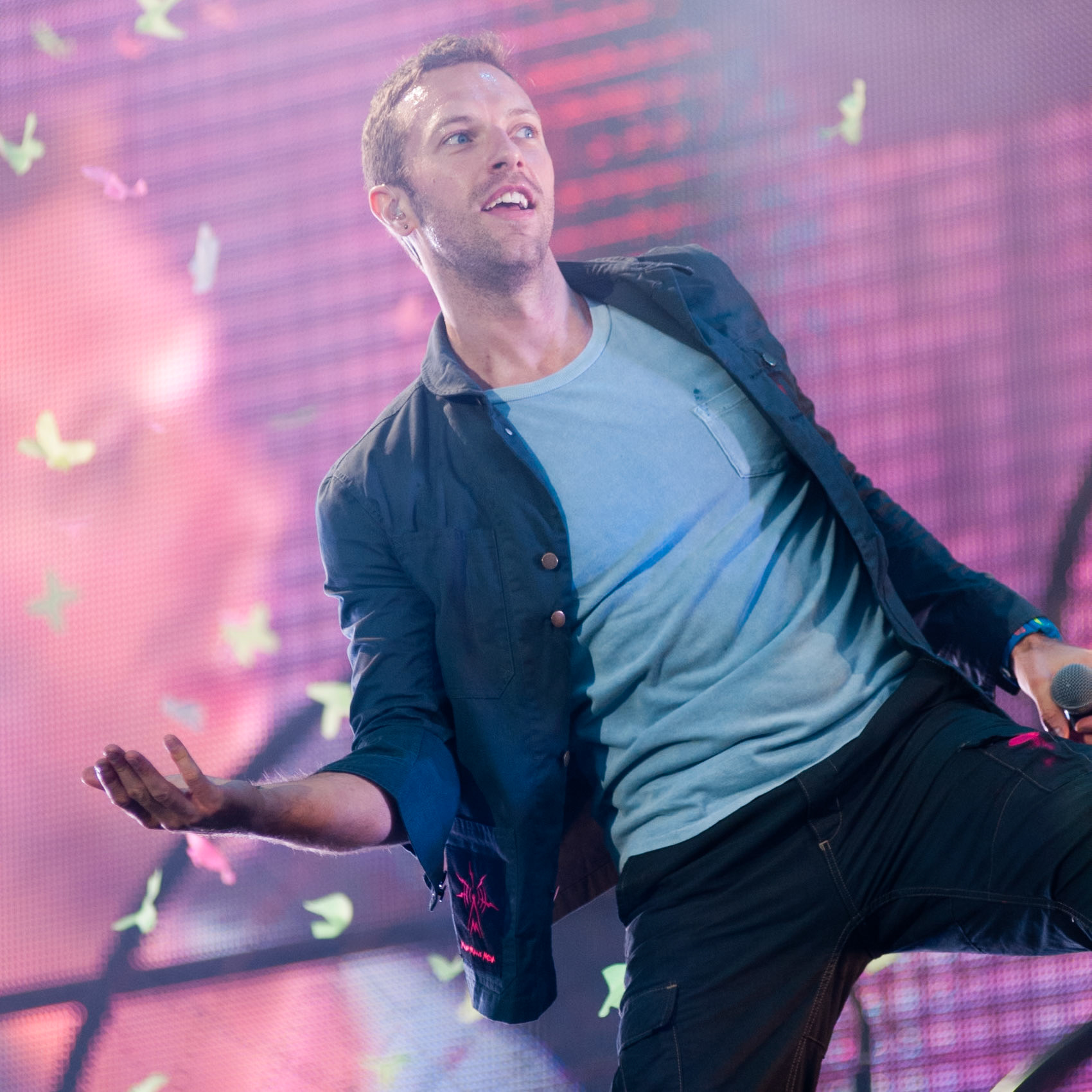Coldplay live op Pinkpop, 11-6-2011