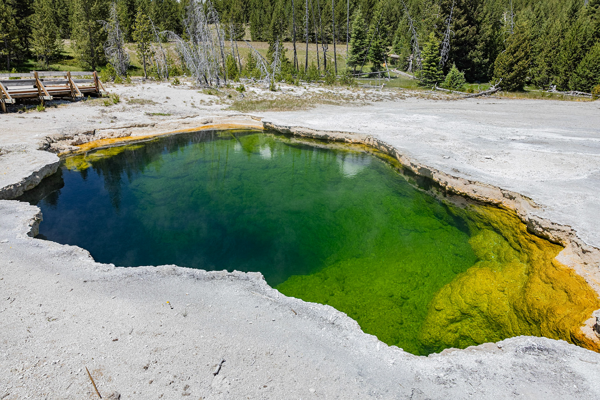 Abyss Pool, West Thumb Geyser Basin
