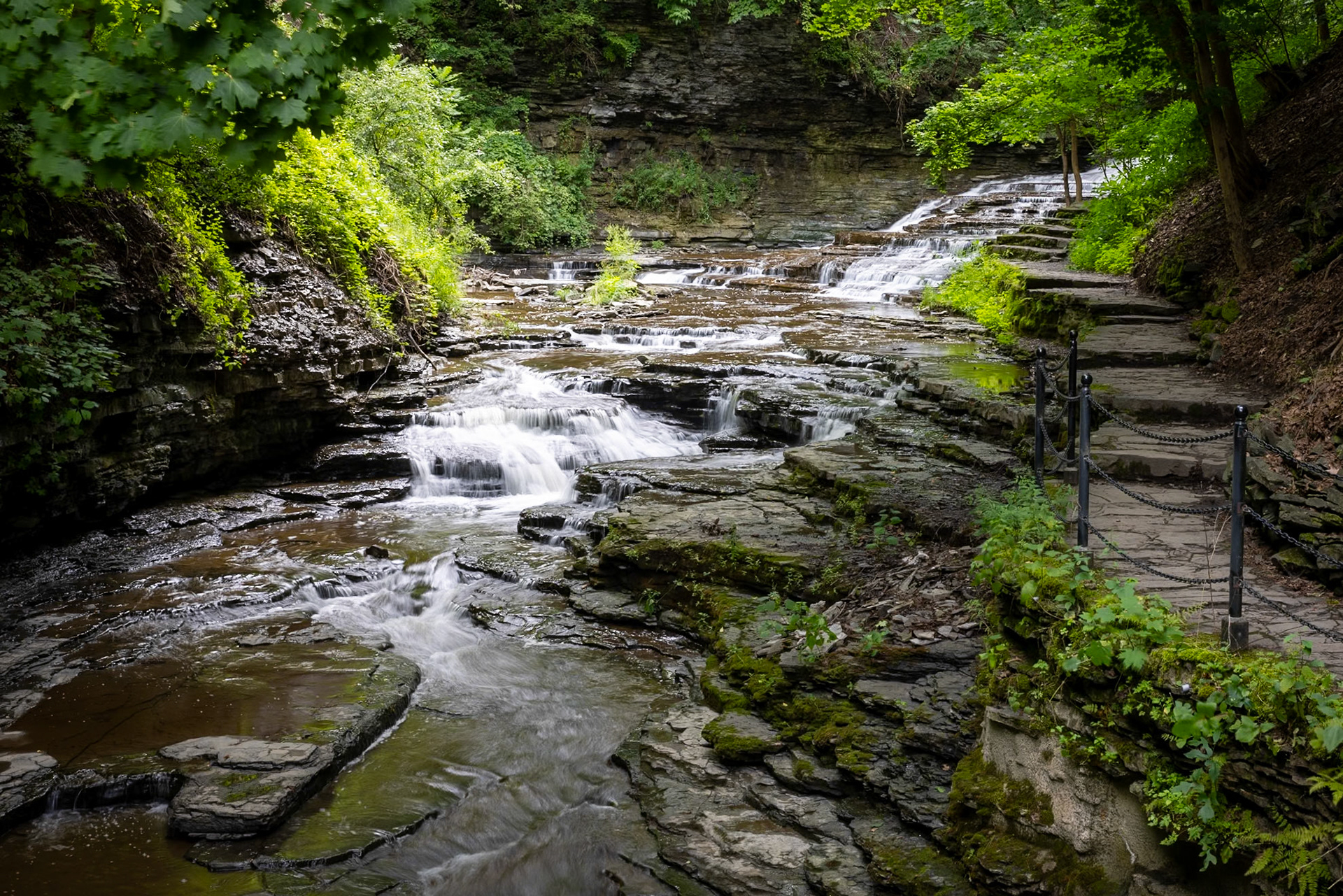 Cascadilla Gorge, Ithaca, NY