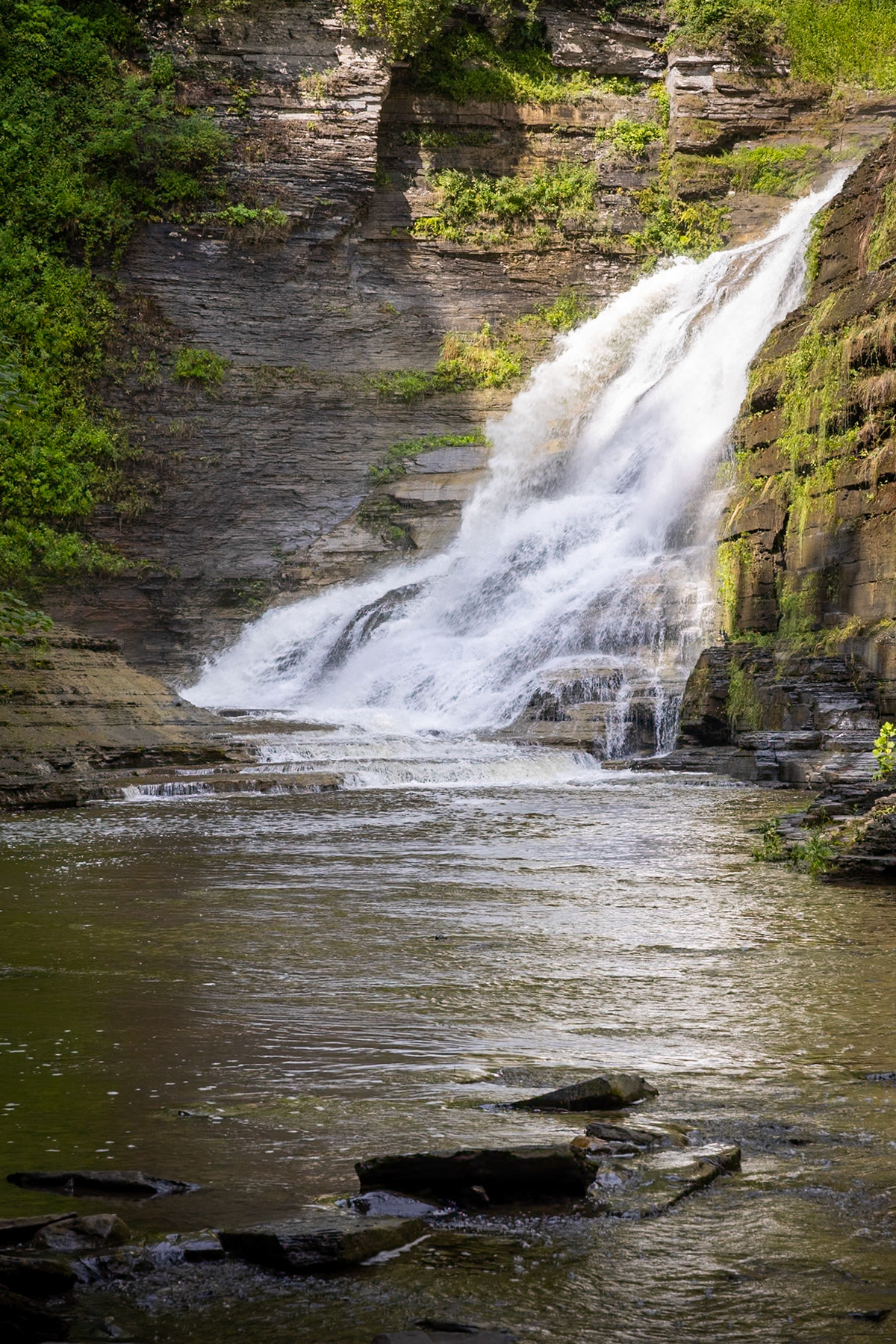 Lucifer Falls, Gorge Trail, Robert H. Treman State Park, Ithaca, NY