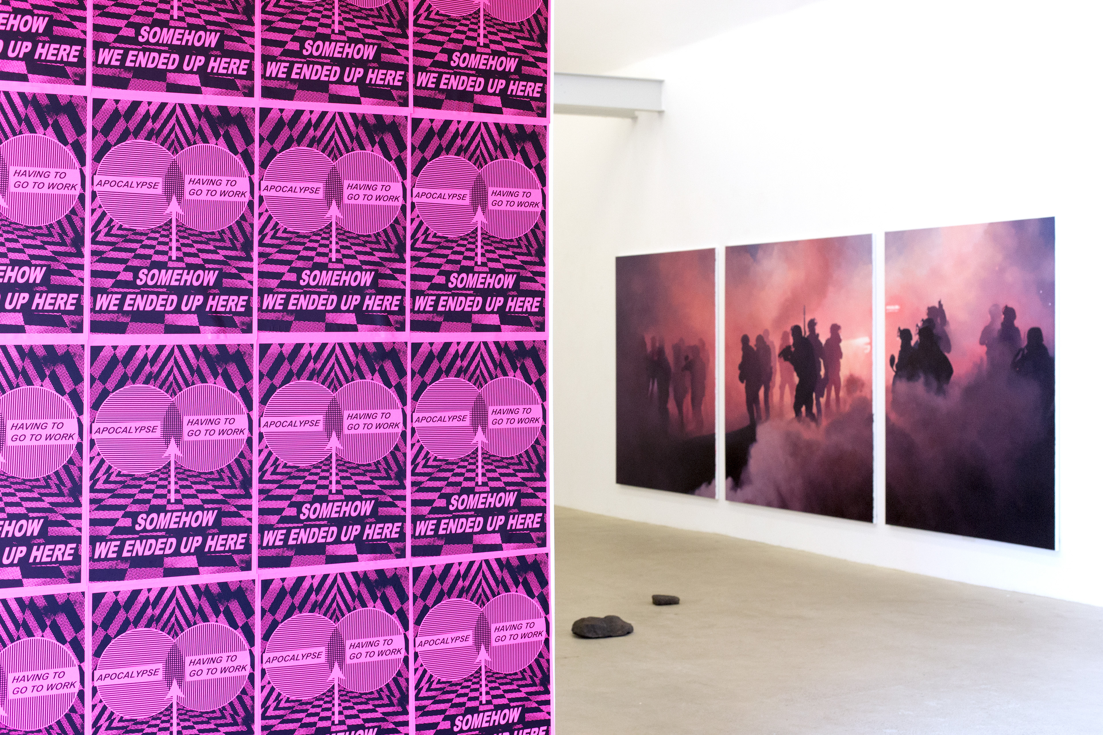 installation view from Galleri Thomas Wallner 2023