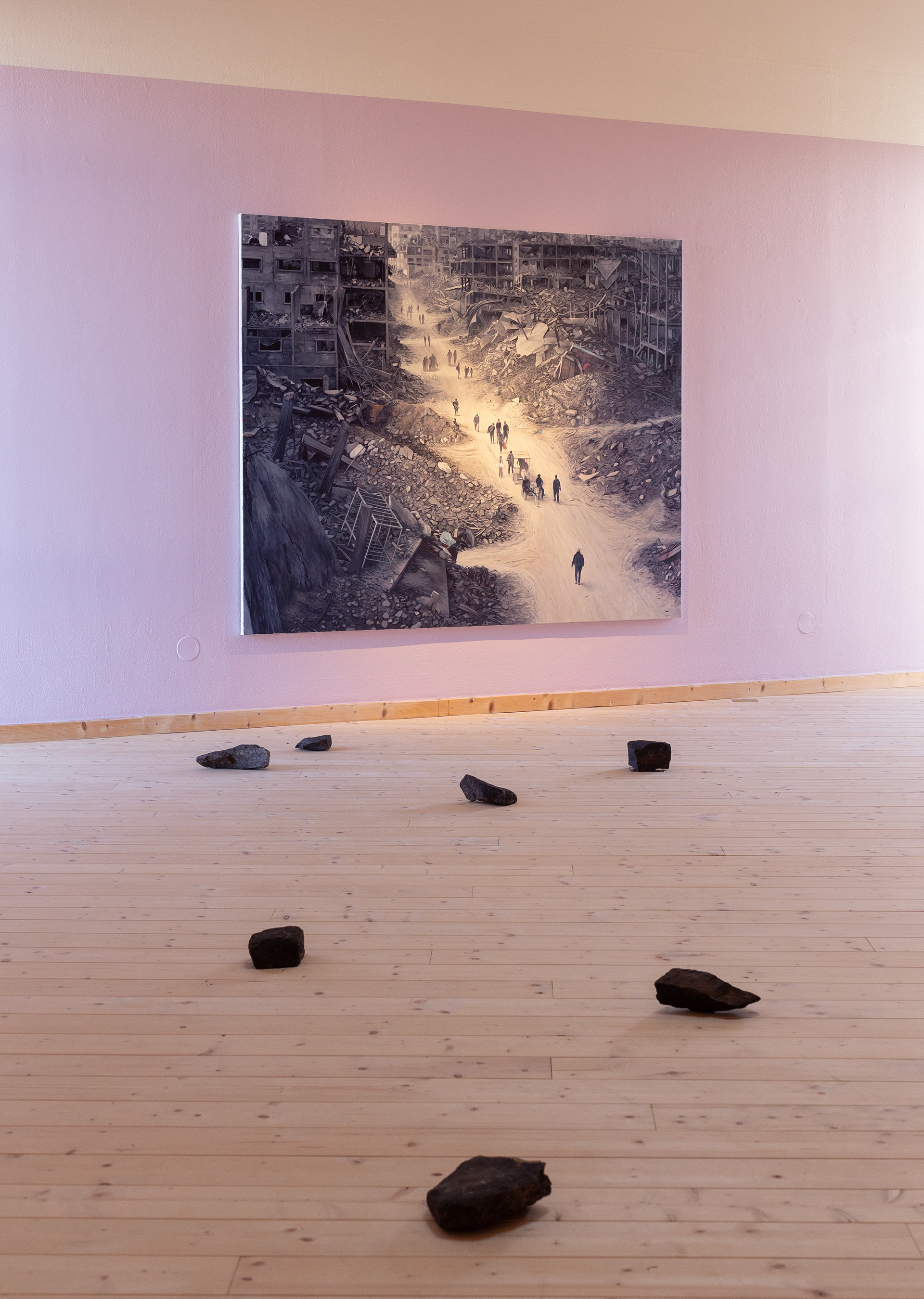 Dokumentation från utställningen POLYKRIS, Kungsbacka konsthall 2026