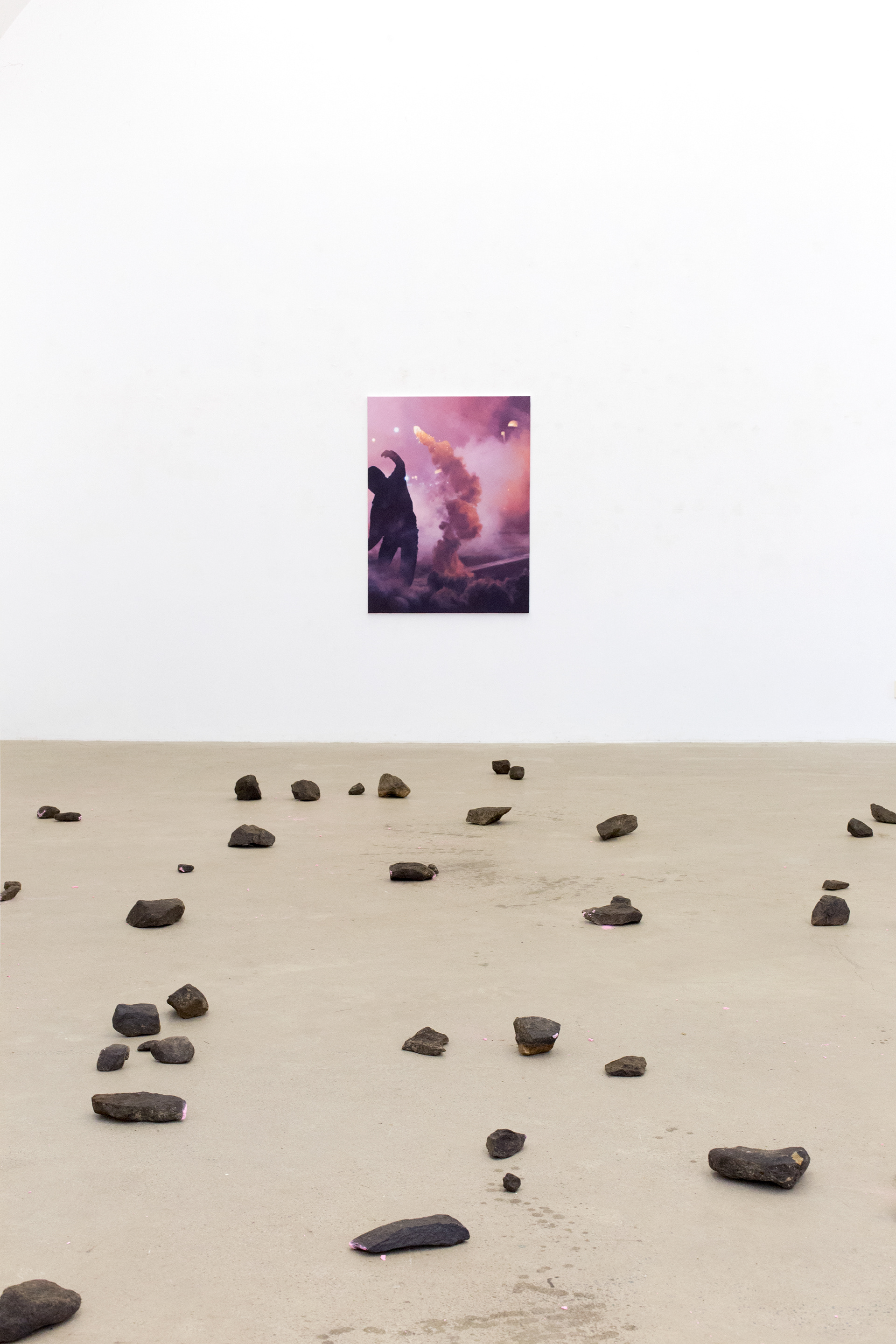 Installation view from Galleri Thomas Wallner 2023