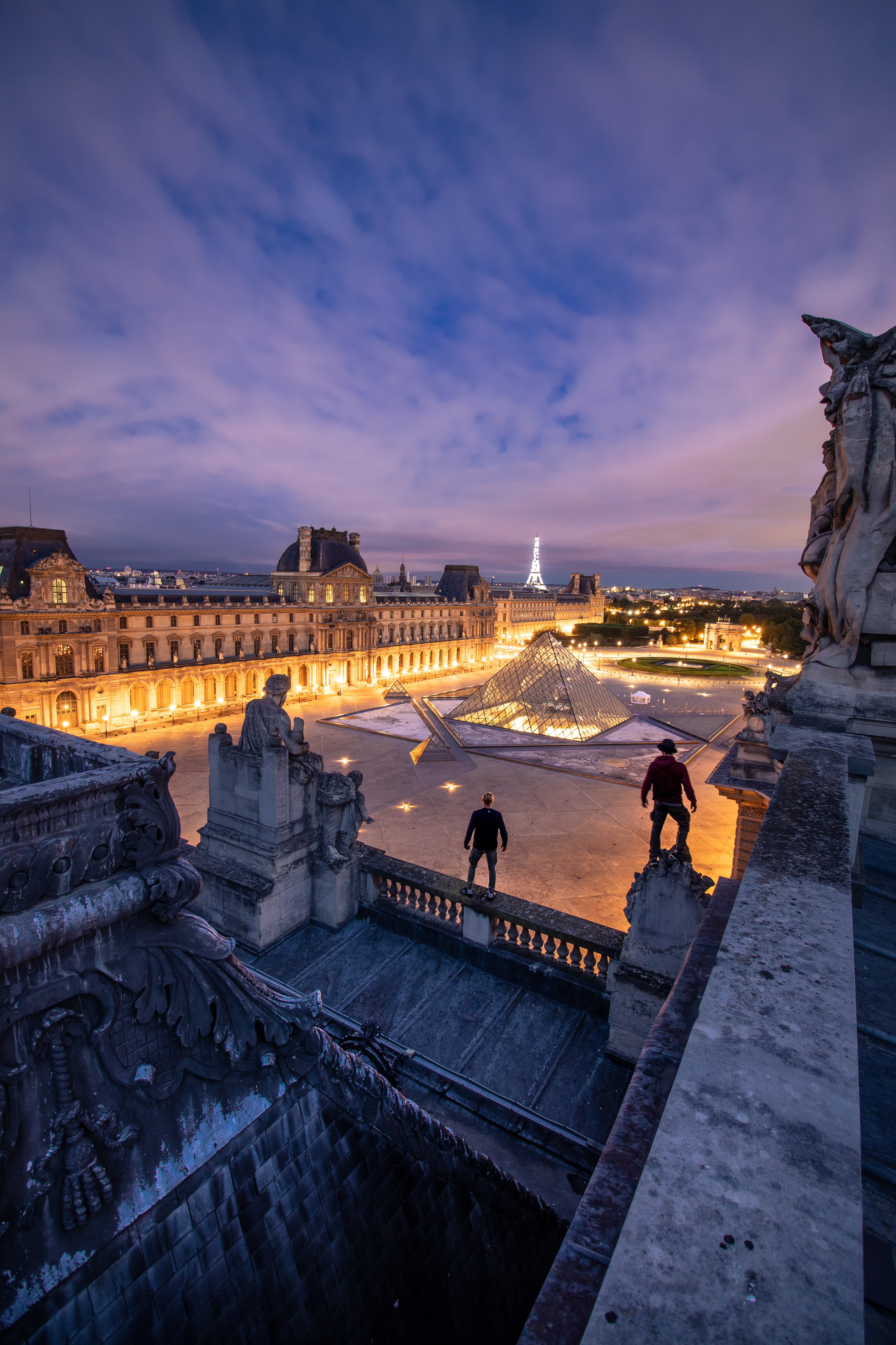 L'Aube au Louvre